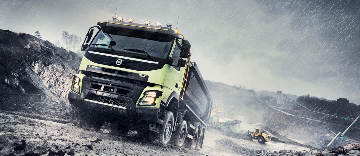 Volvo FMX - our most robust construction truck.